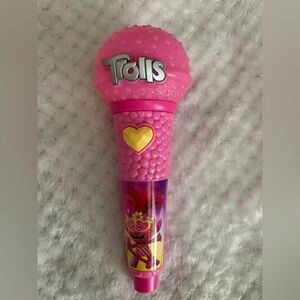 Trolls Pink and Yellow Microphone Toy